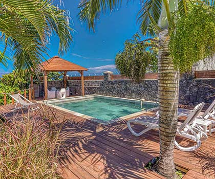 Piscine de la Villa Océanides à Saint-Pierre